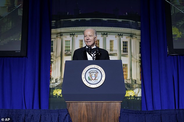 The president's set was met with rave reception in real-time both on social media and in the Hilton's ballroom, where a slew of high-profile personalities gathered to hear him speak