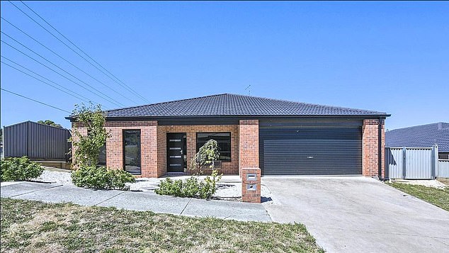 His second property purchase was a $380,000 three-bedroom home in the regional victorian town of Ballarat, which in the span of three years increased by more than a quarter of a million dollars in value