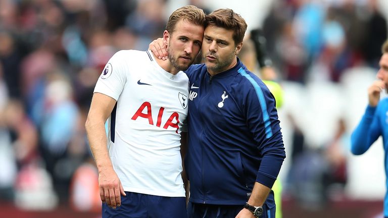 Tottenham boss Mauricio Pochettino has praised Harry Kane&#39;s leadership qualities