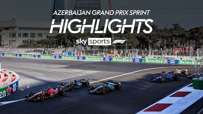 Look back at highlights of the Sprint from the Azerbaijan GP