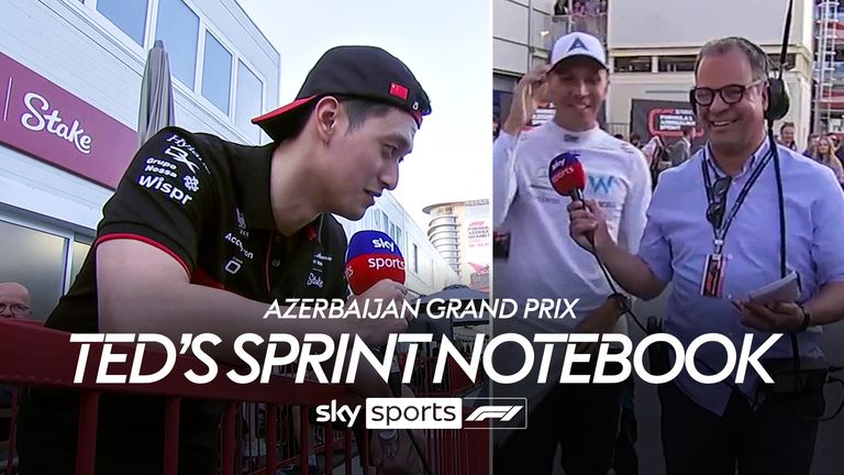 Sky F1’s Ted Kravitz reflects on an exciting Sprint at the Azerbaijan Grand Prix