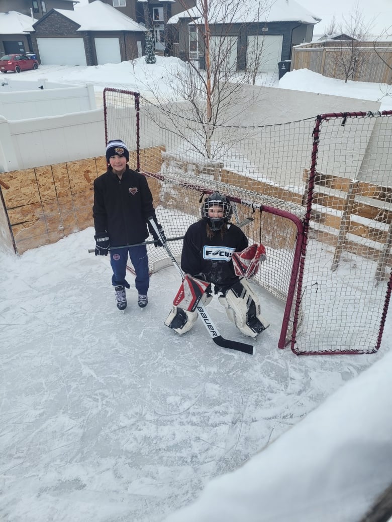 Hockey outside