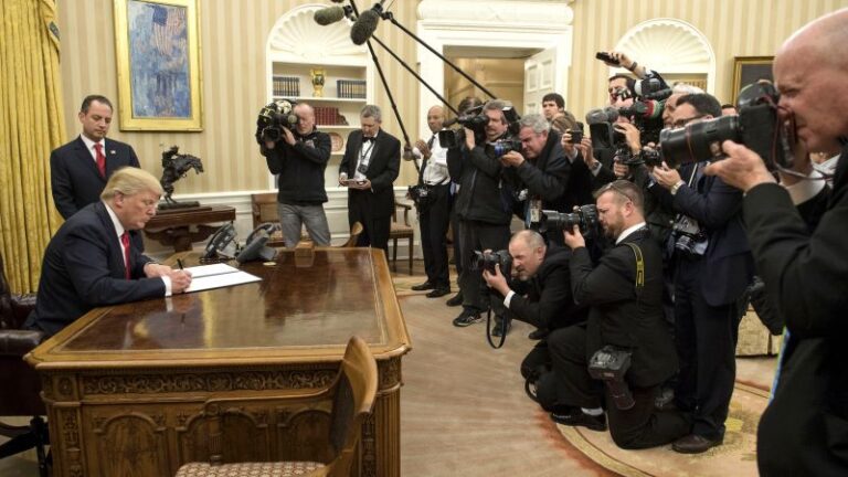 Judge won’t let news cameras broadcast Trump’s full court appearance