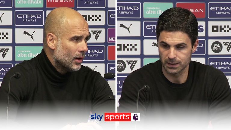 PEP AND ARTETA POST MATCH PRESSERS