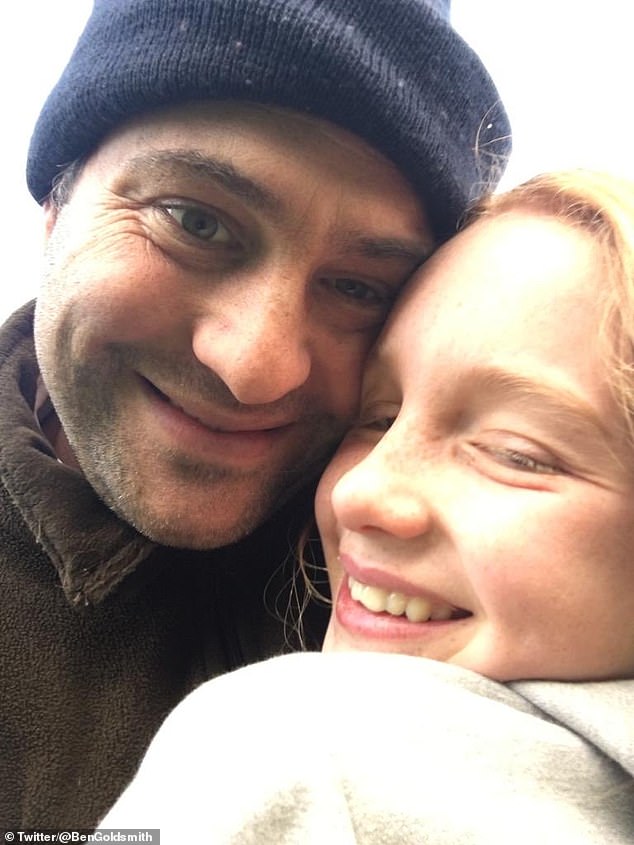 Ben Goldsmith spoke to his 15-year-old daughter through a medium after she was killed