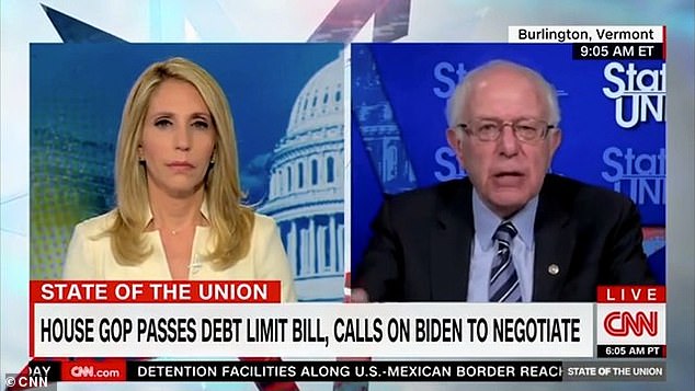 Bernie Sanders says Biden and McCarthy can ‘start negotiating tomorrow’ on the debt ceiling