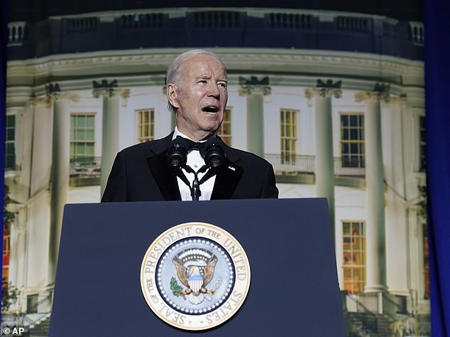 Biden takes shots during Washington Correspondents Dinner