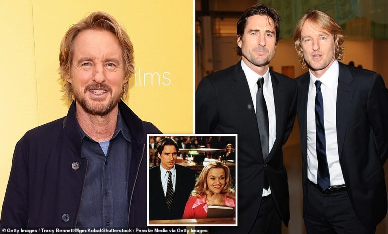 Fans are dumbfounded to learn Owen Wilson has a famous younger brother