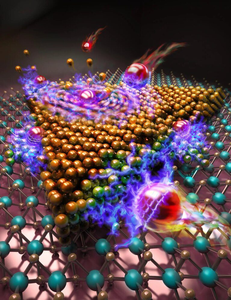 Nano Gold Nuggets Melted by Highly Charged Ions Reveal a New World Between Macroscopic and Microscopic Physics