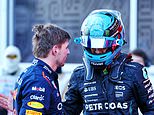 Max Verstappen blasts George Russell in bust-up after the Azerbaijan Grand Prix Sprint race