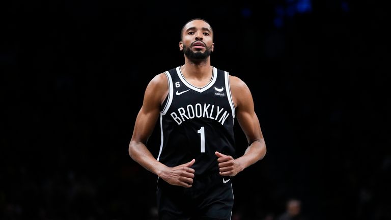 Brooklyn Nets&#39; Mikal Bridges.