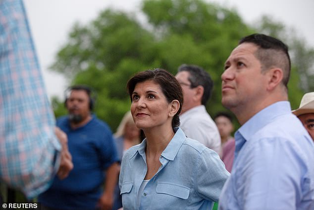 Nikki Haley, GOP candidate for the White House, claims border crisis is solely Biden’s fault