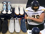 Shaquille O’Neal and Reebok team up to send sneakers to high school football player Eric Kilburn