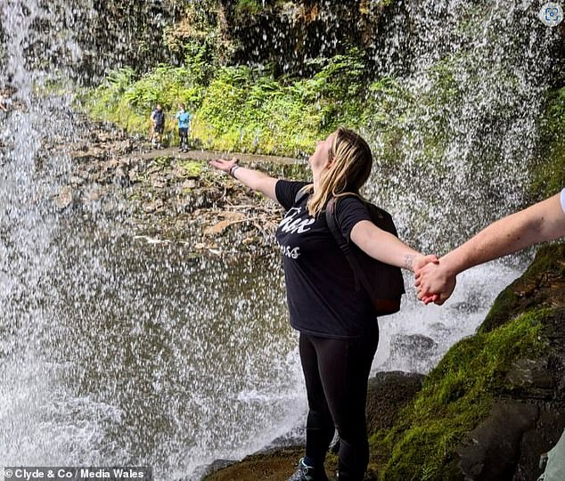 Woman fighting for £250,000 payout over car crash loses case after she is spotted on waterfall walk