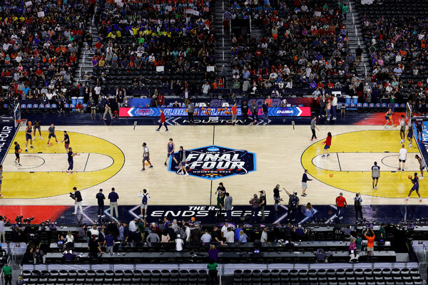 Live Updates: Men’s Final Four Arrives in Houston