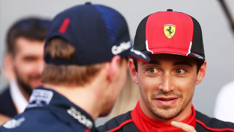 Azerbaijan GP: Charles Leclerc facing tough task to fend off Red Bulls but Sergio Perez knows anything can happen in Baku