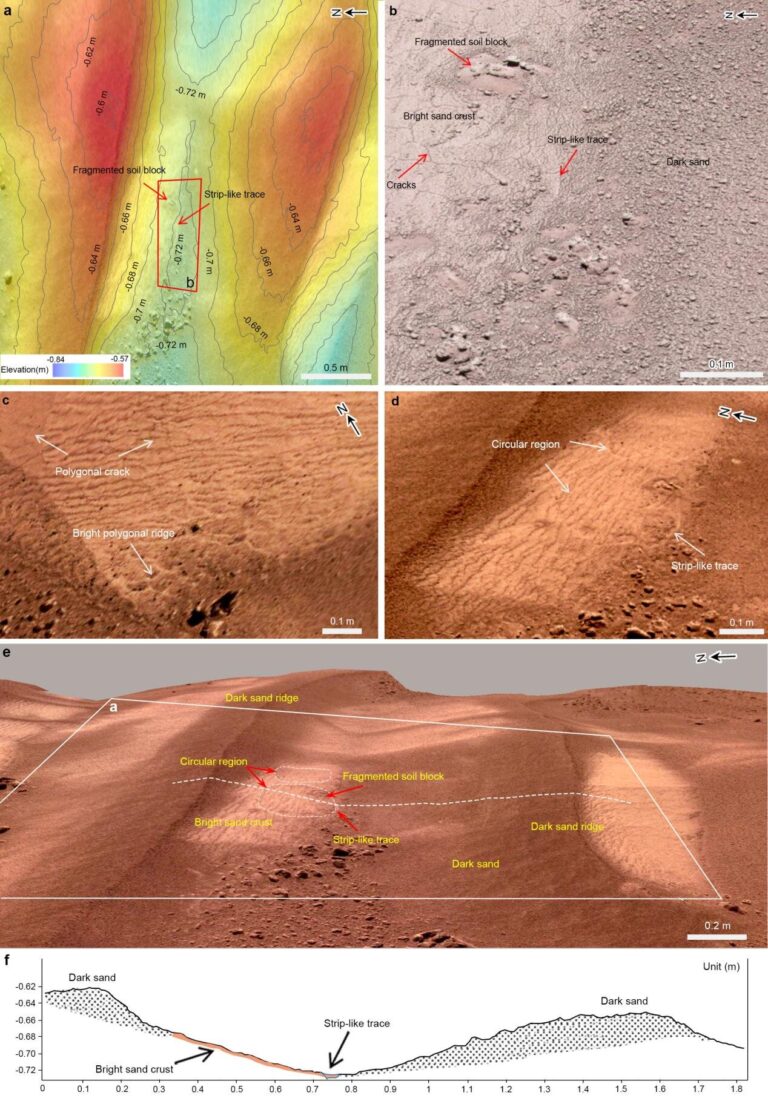 Zhurong rover finds evidence of water at low latitudes on modern Mars