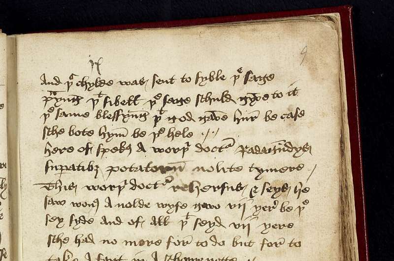 Unique “bawdy bard” act discovered, revealing 15th-century roots of British comedy