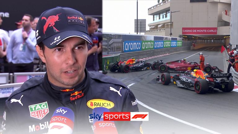 Red Bull's Sergio Perez says cold tyres had a part to play in causing his crash which brought about a premature end to qualifying for the Monaco Grand Prix.