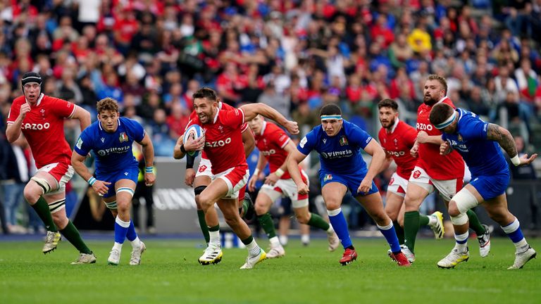 Rhys Webb was part of Warren Gatland's Wales at this year's Six Nations