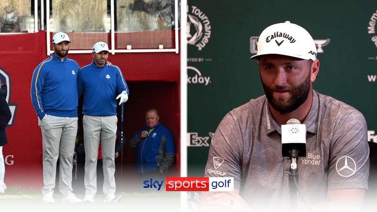 Jon Rahm believes Sergio Garcia should be allowed to play at the Ryder Cup and feels that politics are getting in the way of a great event