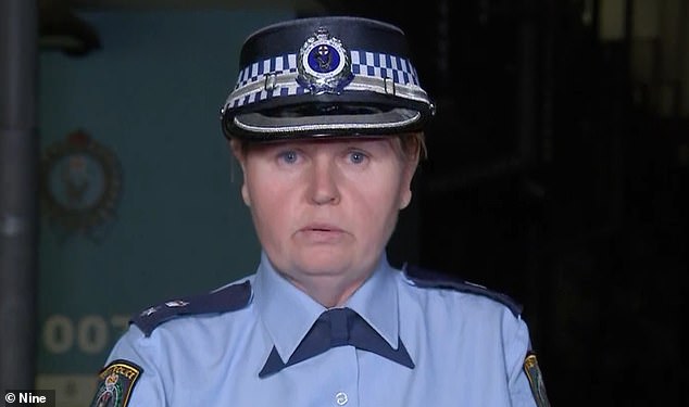 Superintendent Sheridan Waldau (pictured) said it was a very 'traumatic' job for police to attend and the officers involved were being offered help