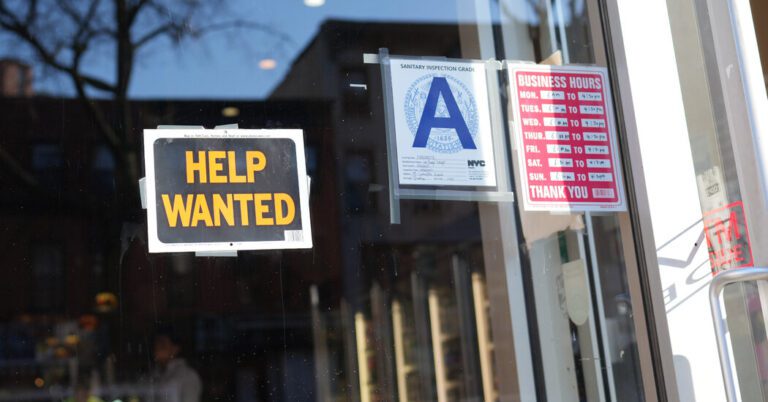 Job Openings Rose in April, Defying Cooling Trend