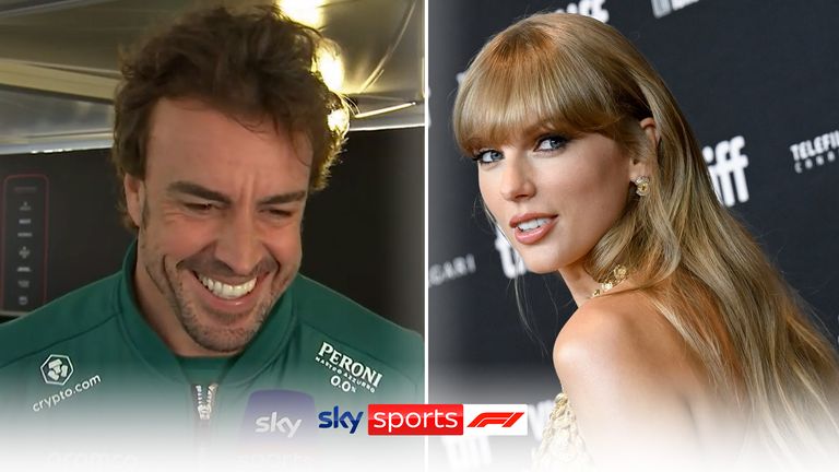 Sky F1's commentary team were in great form in Azerbaijan, making repeated references to rumours that Fernando Alonso has been dating Taylor Swift