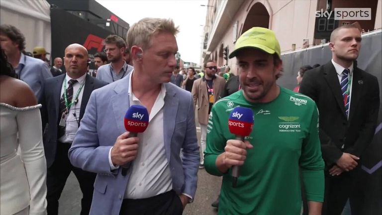 Fernando Alonso says that Aston Martin tried to be aggressive on strategy but Max Verstappen was just too fast to challenge today