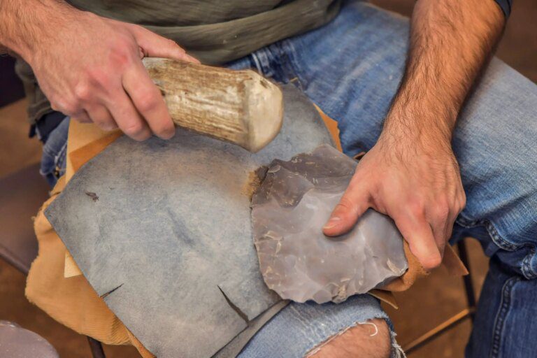 Unraveling the Dangerous Reality of Flintknapping for Early Humans