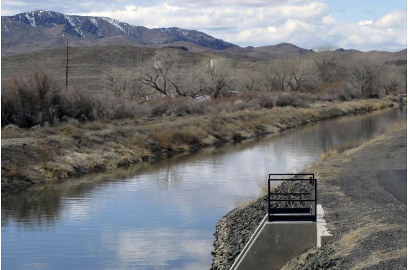 Nevada fight over leaky irrigation canal and groundwater more complicated than appears on surface