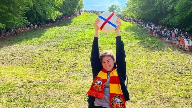 B.C. woman knocked unconscious in U.K. cheese-rolling race but wins event