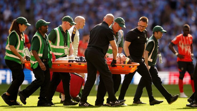 Tom Lockyer to be released from hospital soon after Championship play-off final collapse, says Luton Town boss Rob Edwards | Football News