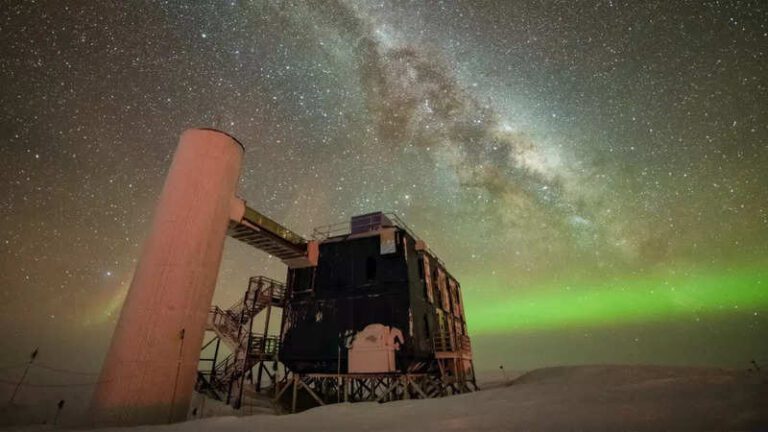 Scientists capture first image of ‘ghost particles’ in Milky Way galaxy