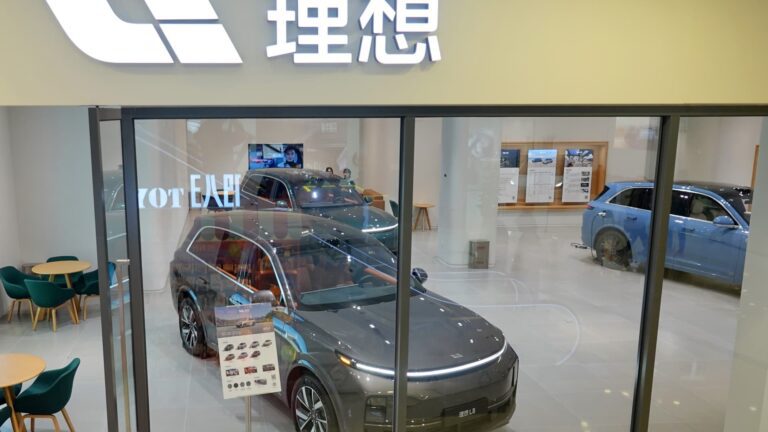 Chinese EV startup Li Auto says car deliveries more than doubled in May