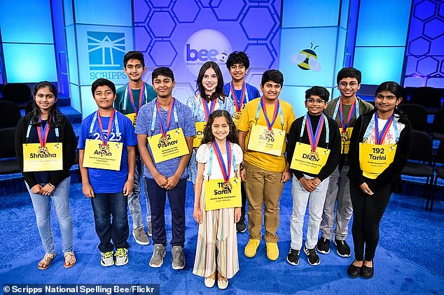 11 young finalists compete for America’s top spelling title at Scripps national bee