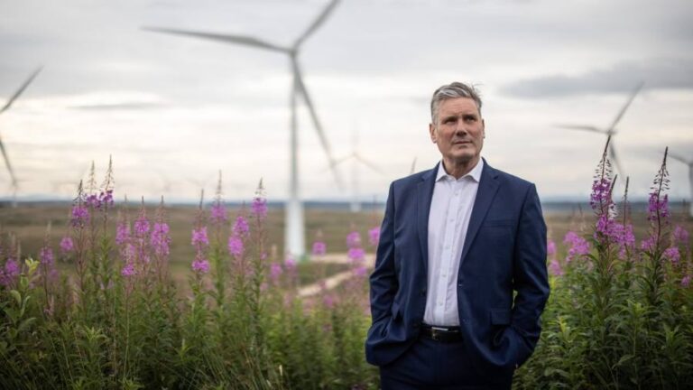 Starmer under pressure to rebrand flagship ‘green prosperity plan’