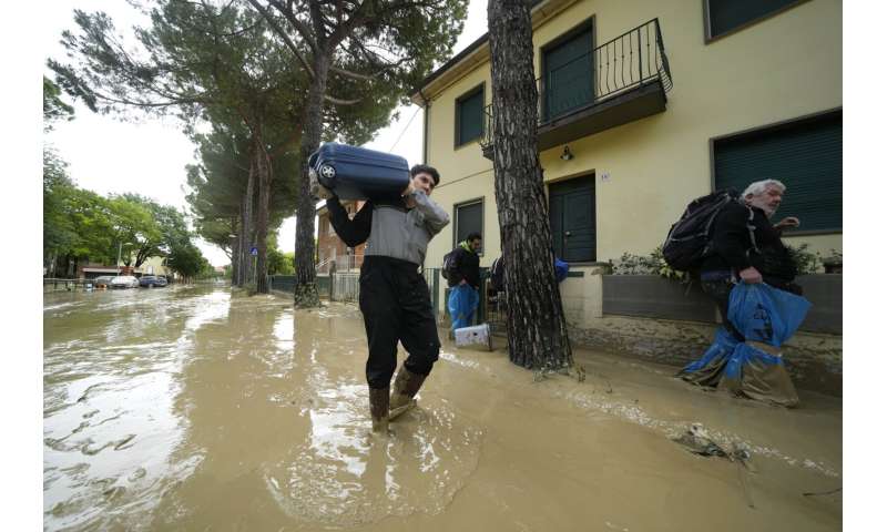 Triple-whammy of cyclones, a 1-in-200-year event, drove Italy's deadly flooding, scientists say