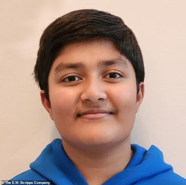 Aryan Khedkar, a 12-year-old from Rochester Hills, Michigan, is one of the 11 finalists