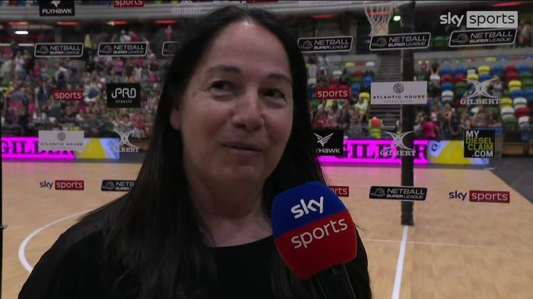 London Pulse director of netball says that Funmi Fadoju was awesome after her impressive display sent her side to their first ever Super League final.