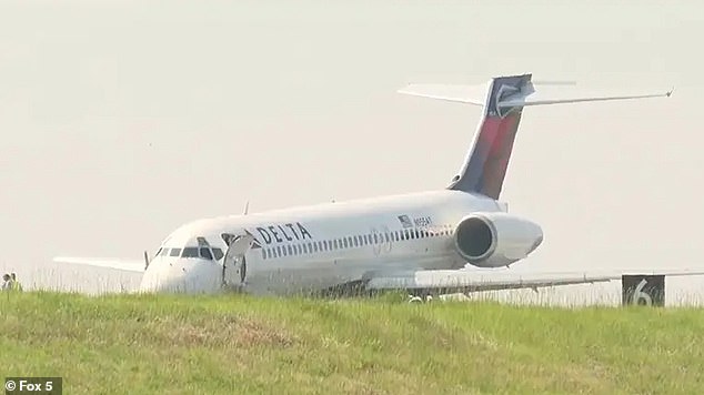 NORTH CAROLINA: The flight landed 'smoothly' with 96 passengers on board, all of whom were unharmed