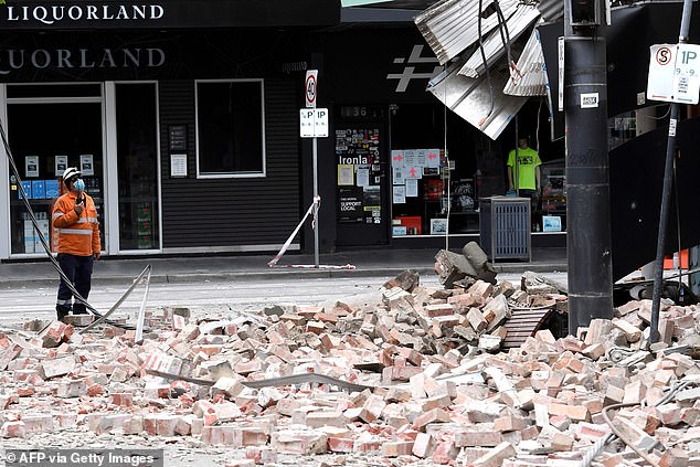 That earthquake, felt as far away as Sydney and Tasmania, shook buildings and knocked down walls as residents said it sounded like a 'jet engine'