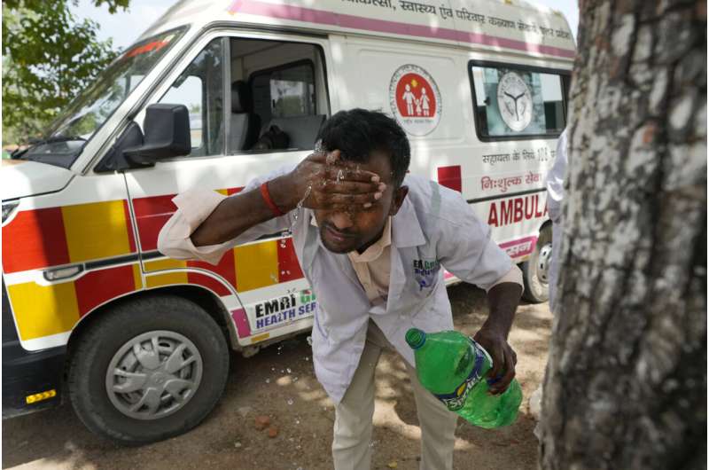 In rural India, summer's heat can be deadly. Ambulance crews see the toll up close