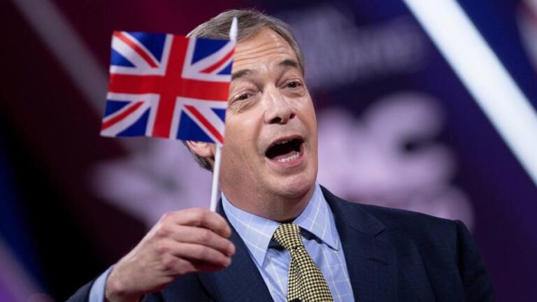 Nigel Farage says he is being driven from UK by pro-Remain banks