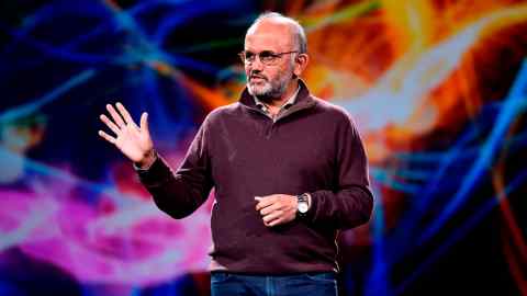 Adobe chief Shantanu Narayen, pictured in 2018