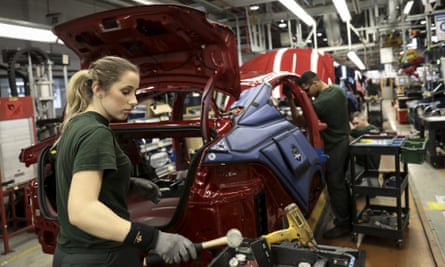 Jaguar assembly plant in Castle Bromwich