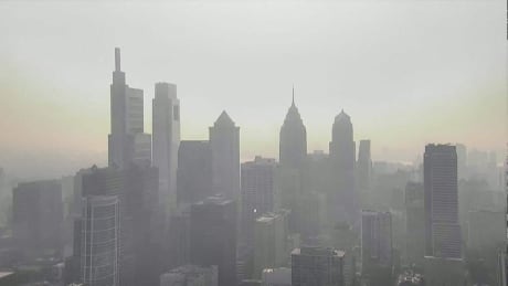 East Coast U.S. cities still blanketed in smoke from Canada's wildfires