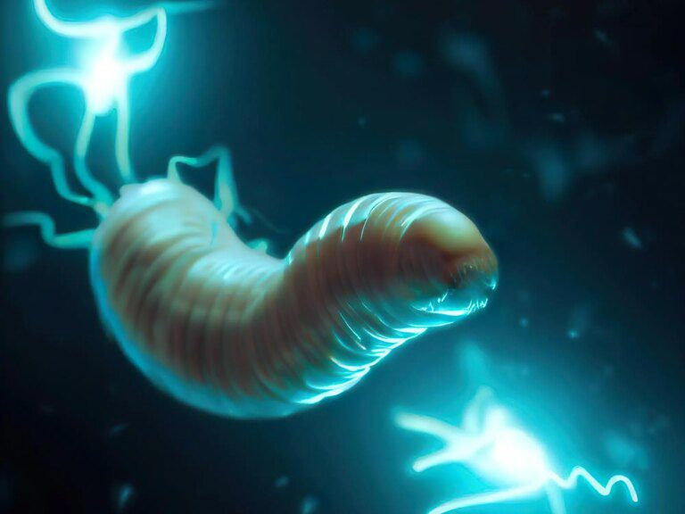 Worms Use Electricity To Jump