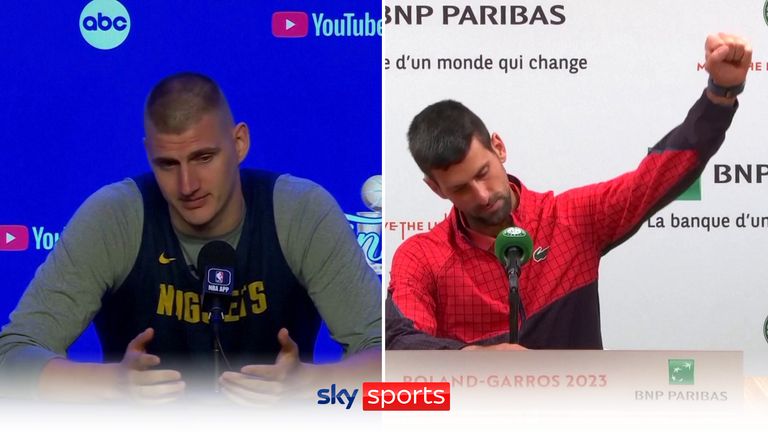 ‘I gotta support my man!’ | Nikola Jokic gets Novak Djokovic support ahead of NBA Finals | Video | Watch TV Show