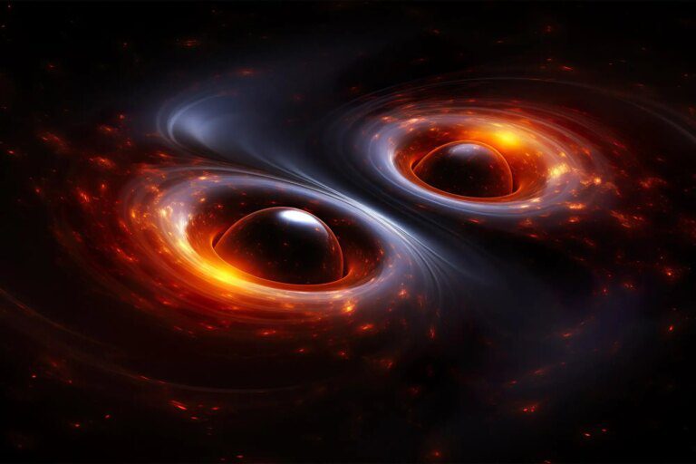 Gravitational Waves From Merging Supermassive Black Holes “Heard” for First Time